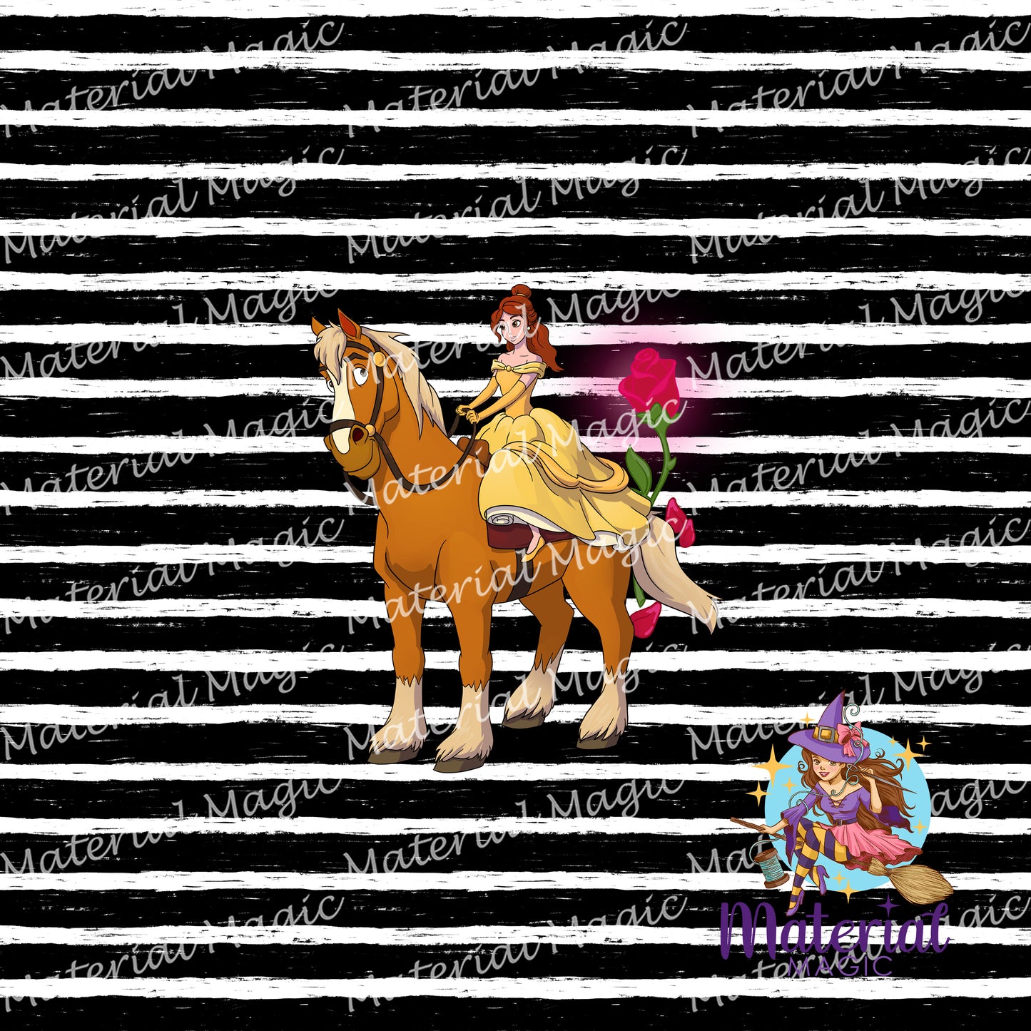 Pony Panel Belle Grunge Lines