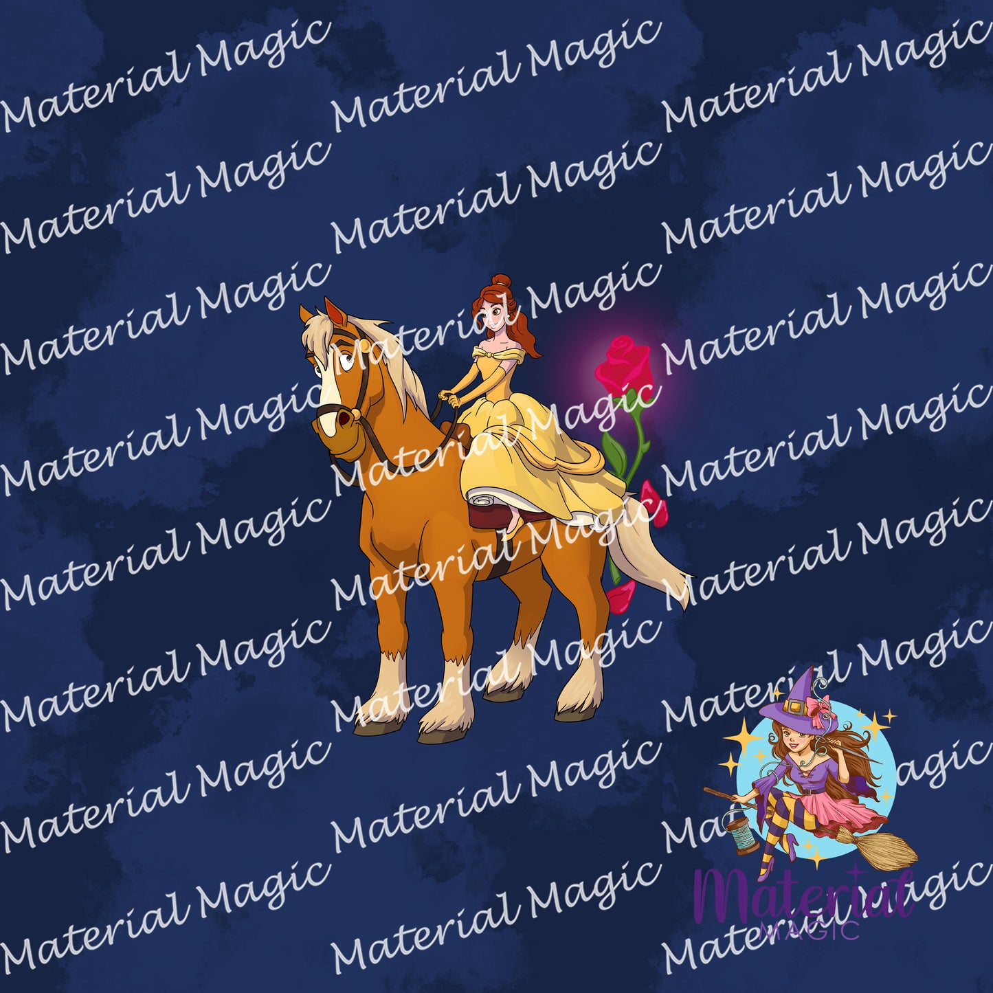 Pony Panel Belle Navy