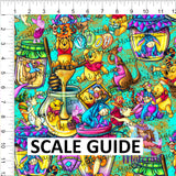 Honey Bear Main Teal