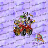 SC Mickey Gang Purple Panel