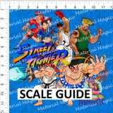 Street Fighter All Blue Panel