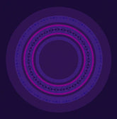 Luisa Purple Skirt Panel