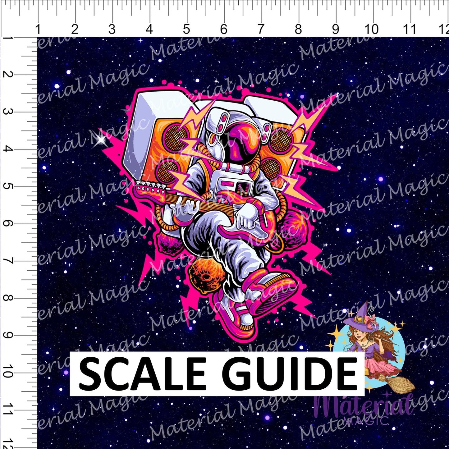 Space Guitar Panel