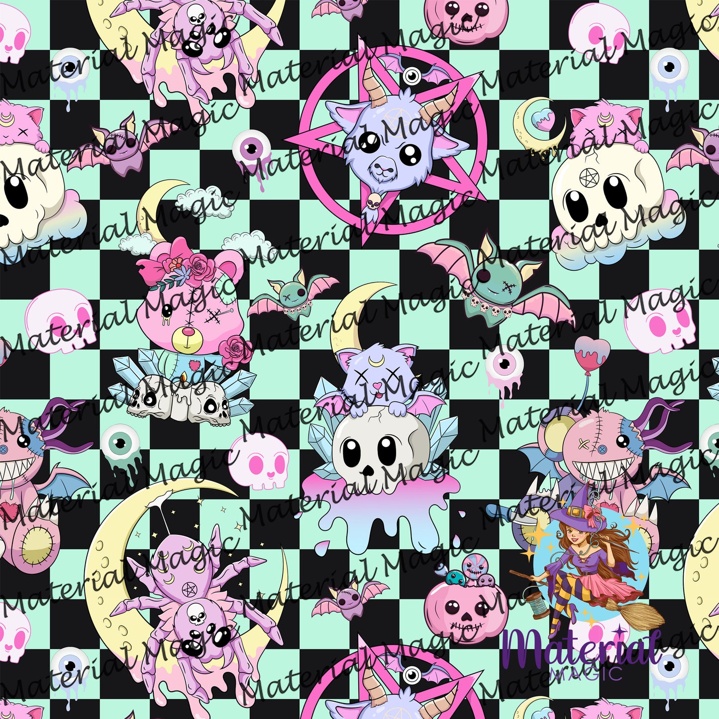 R82 Spooky Cute Check PREORDER