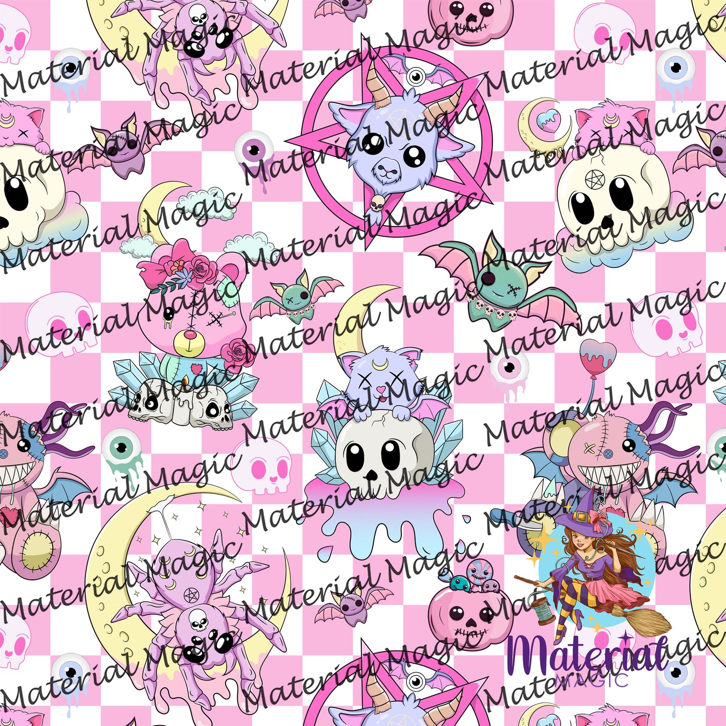 R82 Spooky Cute Check PREORDER