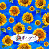 Bees & Flowers Blue Coord