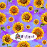 Bees & Flowers Purple Coord