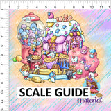 Sweet Treats Retro Rainbow Panel