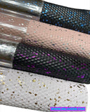 Diamond Textured Pink 13. Silver Vinyl