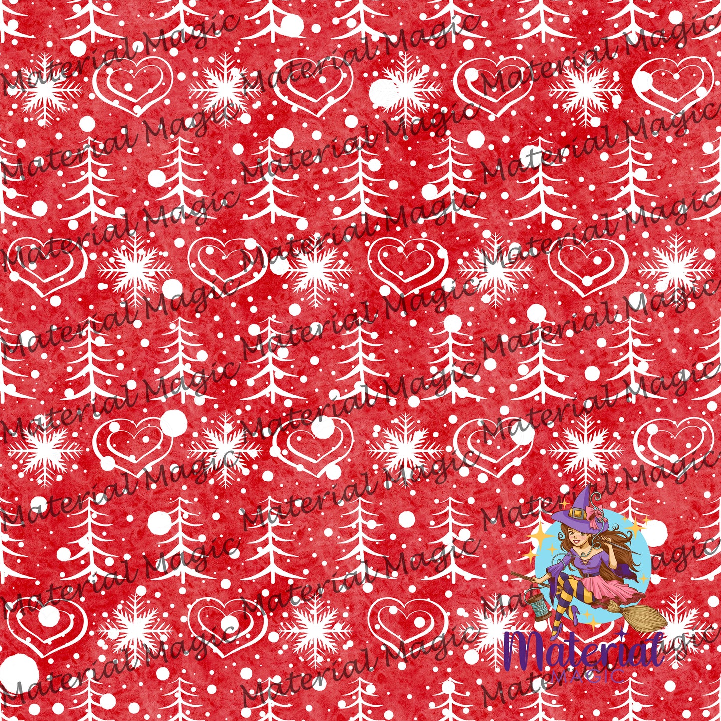 R82 WW Red Pattern Snow Coord PREORDER