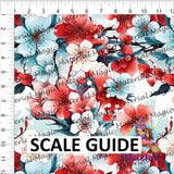 Watercolour Japanese Cherry Blossoms