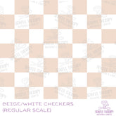 PRESALE: BEIGE & WHITE CHECKERED - SewSquish Cloud