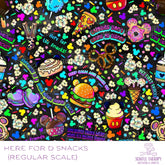 PRESALE: HERE FOR D SNACKS - SewSquish Cloud