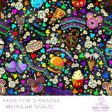 PRESALE: HERE FOR D SNACKS - SewSquish Cloud