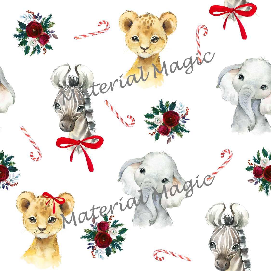 R82 Baby Safari Xmas White PREORDER