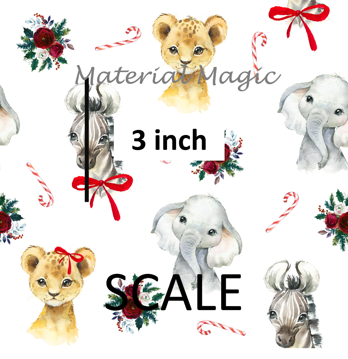R82 Baby Safari Xmas White PREORDER