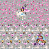 Ballet Grey Nappy Panel