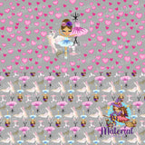 Ballet Grey Nappy Panel