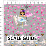 Ballet Grey Nappy Panel