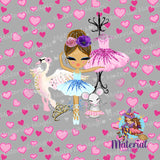 Ballet Grey Undie Panel