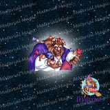 Prince Beast Navy Panel