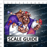 Prince Beast Navy Panel