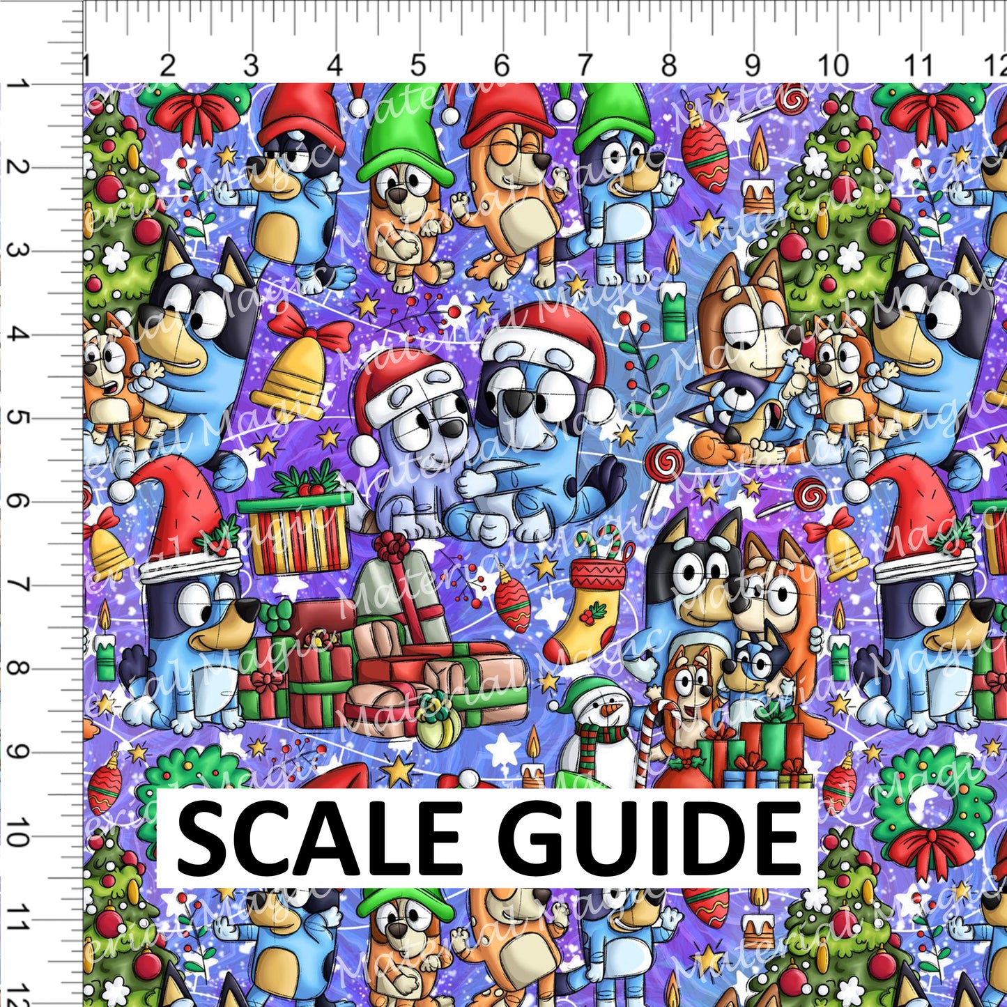 R82 Heeler Xmas Main Purple PREORDER
