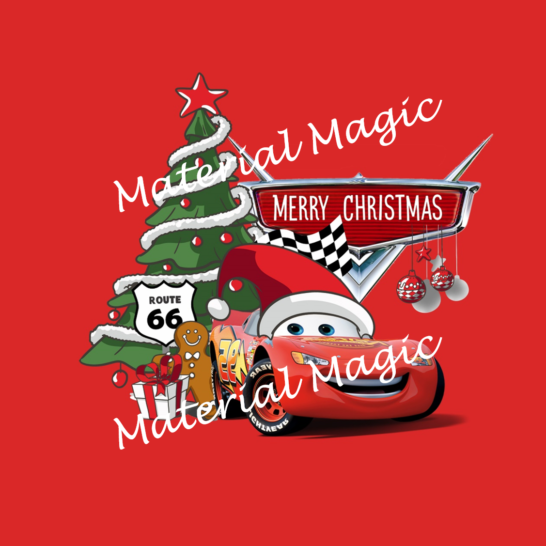 R82 Cars Xmas Red Panel PREORDER
