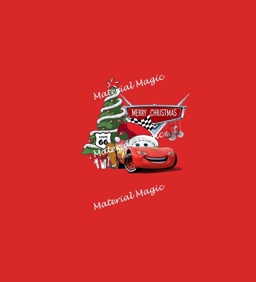 R82 Cars Xmas Red Panel PREORDER