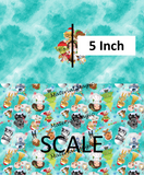 Christmas Wars Aqua Nappy/Undie Panel