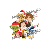 Christmas Wars White Panel