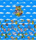 Digi Blue Undies Panel