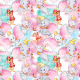 Dumbo Main Watercolour Splatter