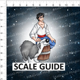 Prince Eric Navy Panel