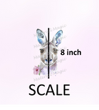 Floral Friends Roo White Panel