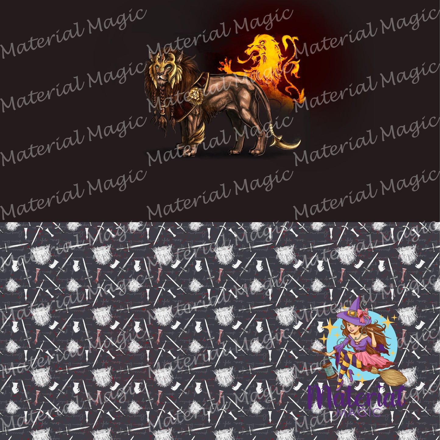 GOT Lion Nappy Panel