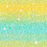 Glitter Ombre Yellow Green