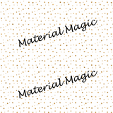 Glitter White and Gold Specks