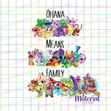 Squiggles Ohana Grid White Panel