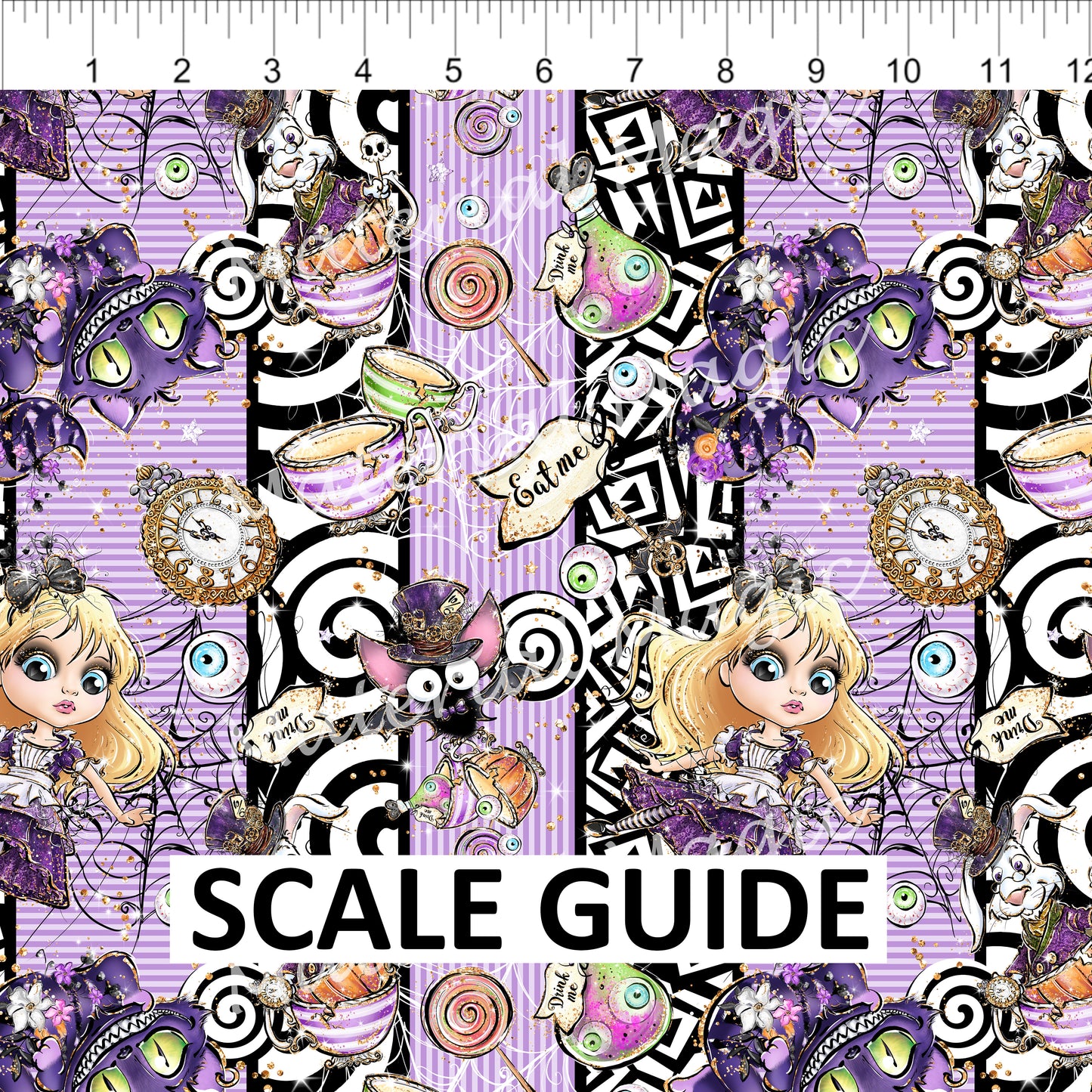R82 Halloween Alice Geo Stripes PREORDER