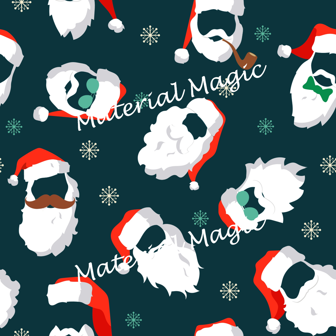 R82 Hipster Santa Navy PREORDER