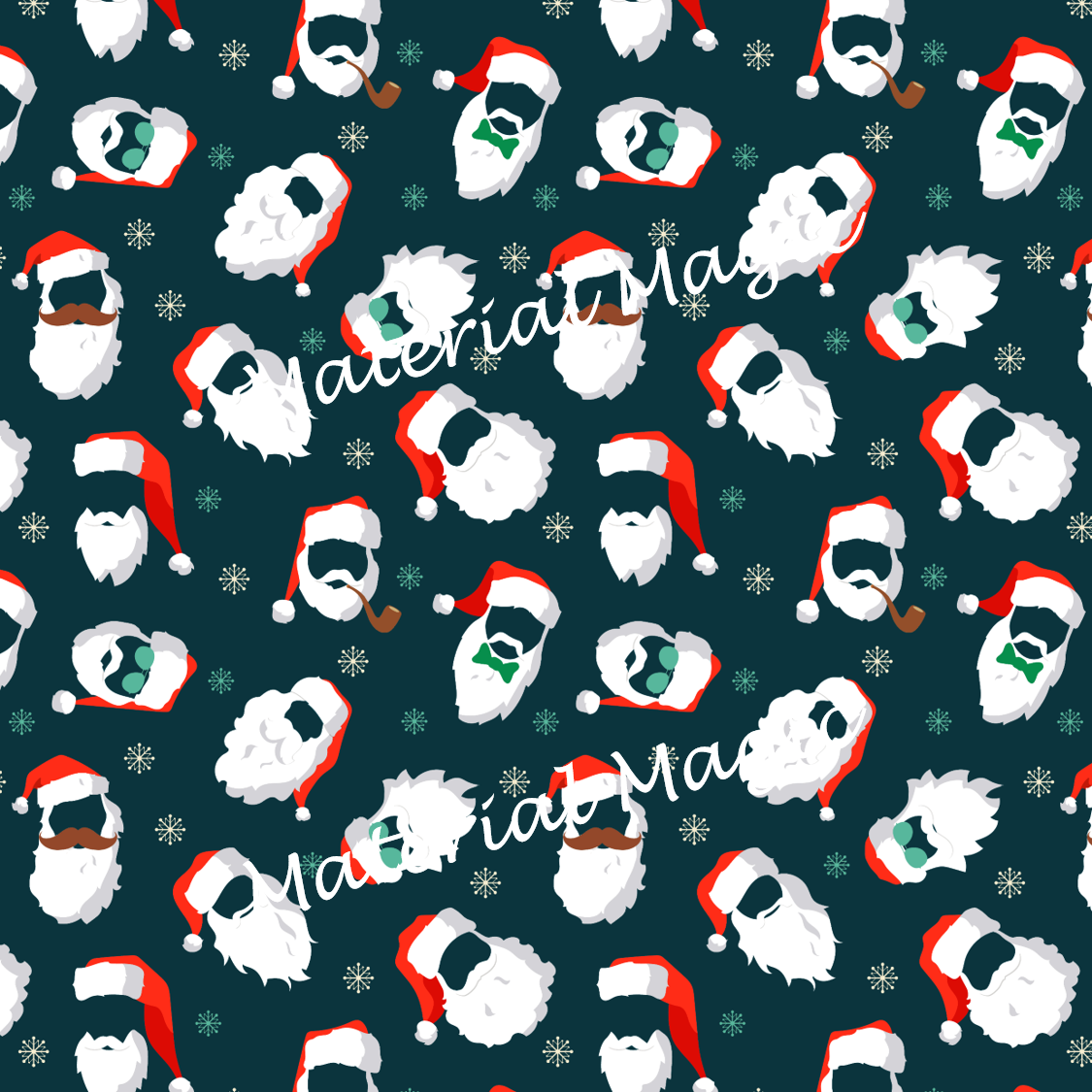 R82 Hipster Santa Navy PREORDER