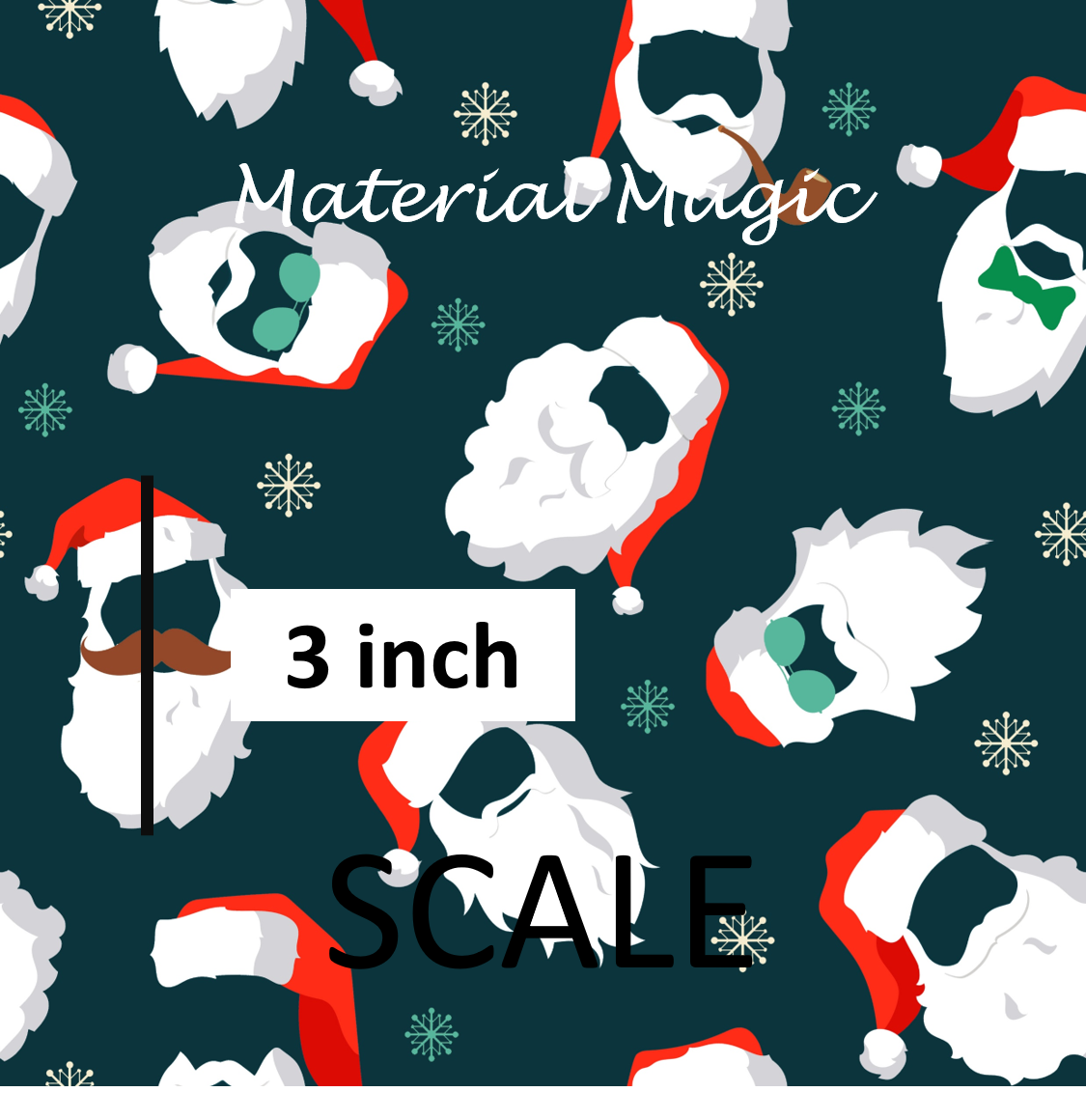 R82 Hipster Santa Navy PREORDER