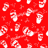 Hipster Santa Red