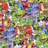 Ogre Stacked Vinyl / Glow In The Dark Green