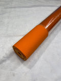 Litchi Textured Vinyl 38. Bright Orange