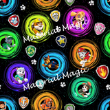 Playful Pups Vinyl / Glow In The Dark