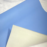 Litchi Textured Vinyl 45. Sky Blue
