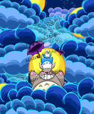 Raining Totes Clouds Panel