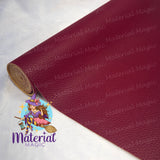 Litchi Textured Vinyl 9. Red Wine